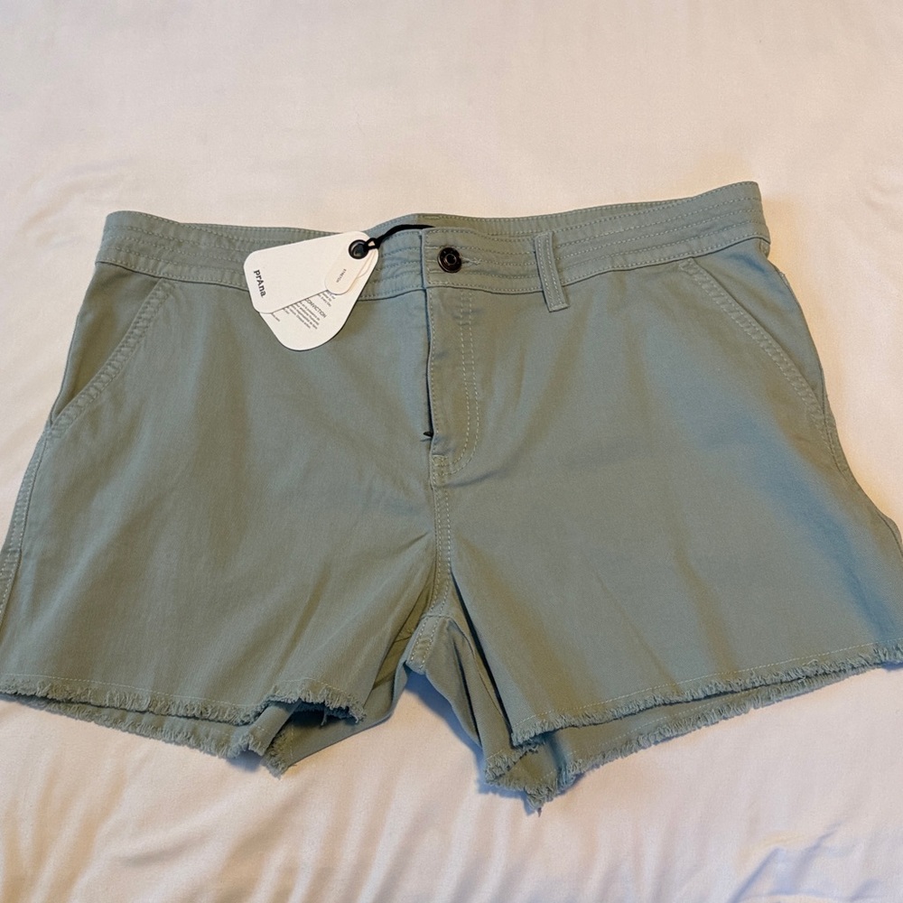 Prana Olive Green Women's Shorts